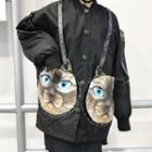 Cat Applique Studded Long Jacket