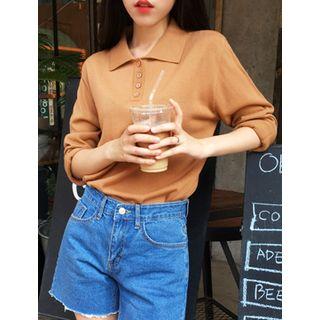 Half-placket Knit Shirt