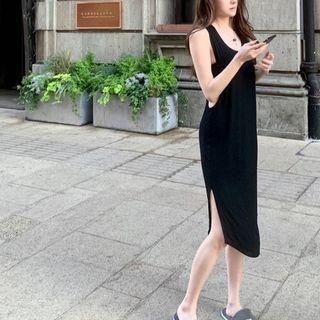 Midi Shift Tank Dress