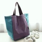 Color Panel Shopping Bag