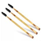 Dual Head Bamboo Handle Eyelashes Makeup Brush Dual Head Bamboo Handle Eyelash Brush - One Size