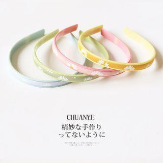 Plaid Face Wash Headband