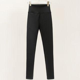 Brushed Fleece-lined Shaping Sports Leggings