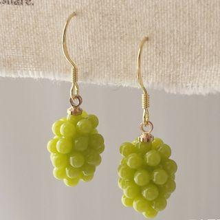 Grape Mulberry Stud Earring/clip-on Earring