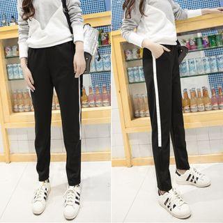Contrast Color Sweatpants