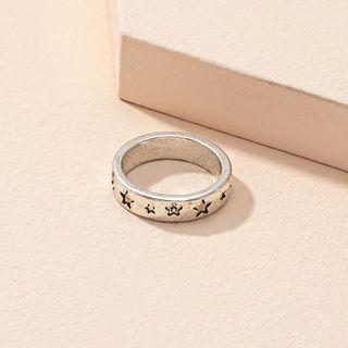 Star Ring R737 - Silver - 8