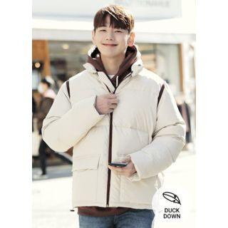 Detachable-sleeve Duck-down Padded Jacket