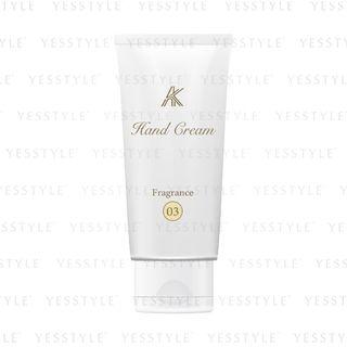 Ak - Perfume Water Hand Cream 3 Feminine Powdery 50g