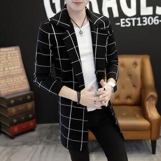 Single Breasted Knit Coat