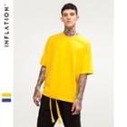 Drawstring Short-sleeve T-shirt
