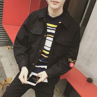 Denim Drop-shoulder Jacket