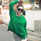 Zip-detail Pullover