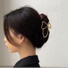 Butterfly Alloy Hair Clamp 1 Pc - Butterfly Alloy Hair Clamp - Gold - One Size