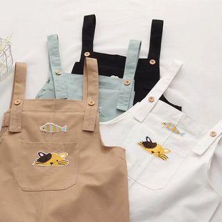 Applique Short Dungaree