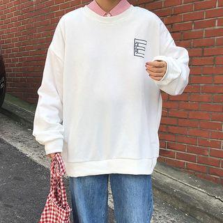 Earth Print Pullover