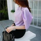 Drape-sleeve Top