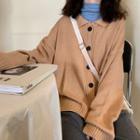 Lapel Sweater Jacket