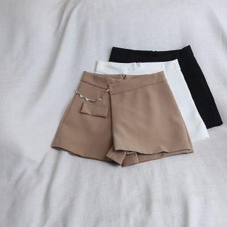 Heart Chain Wide Leg Shorts