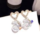 Bubble Ball Drop Earring 1 Pair - Gold - One Size