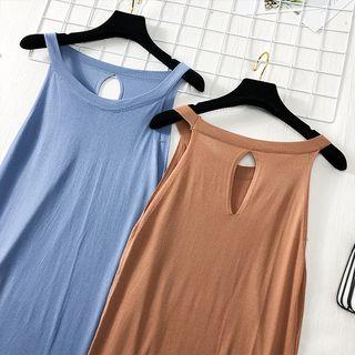 Halter Light Knit Dress