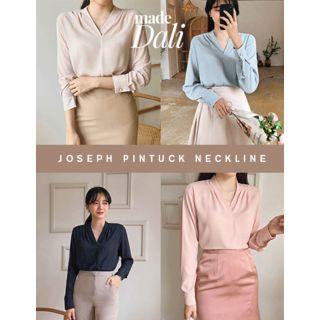 Dali Hotel V-neck Crepe Blouse