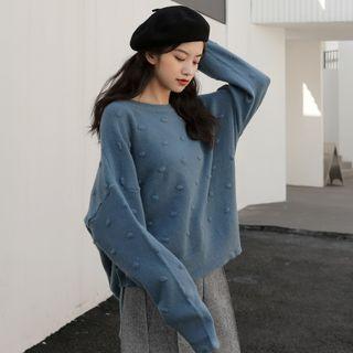 Dot Applique Sweater