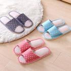 Dotted Couple Matching Slippers