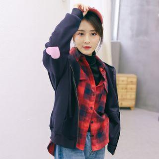 Heart Zip Hoodie