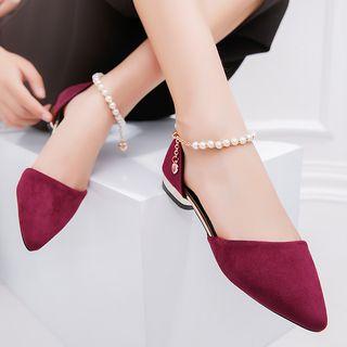 Chained Pointy Sandals