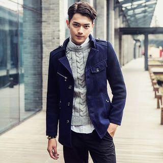 Panel Single-breasted Jacket