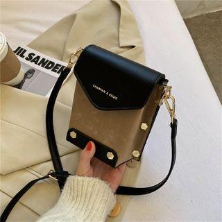 Flap Mini Crossbody Bucket Bag
