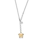 Share Of Love Star Necklace Rose Gold - One Size