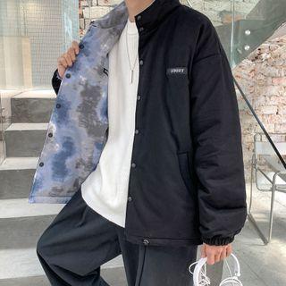 Reversible Tie-dye Button Jacket