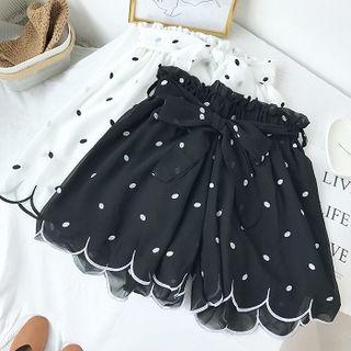 Dotted A-line Skort