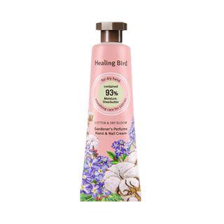 Healing Bird - Gardeners Perfume Hand & Nail Cream 30ml (5 Types) Cotton & Sky Bloom
