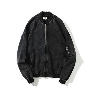 Washed Bomber Jacket