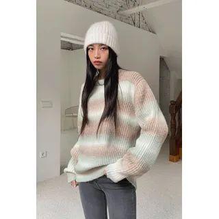 Gradation Ribbed Sweater