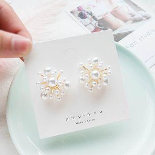 Beaded Earrings 1 Pair - As Shown In Figure - One Size