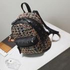 Studded Knit Backpack