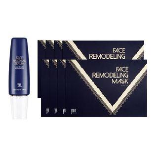Yu.r Skin Solution - Face Remodeling Mask Set: Mask 8pcs + Serum 100ml 8pcs + 100ml