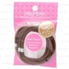 Mapepe - Hair Gum (light Brown) 4 Pcs