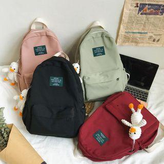 Set: Lettering Backpack + Bag Charm