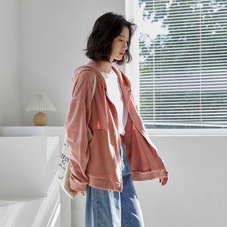 Hood Zip Jacket Pink - One Size