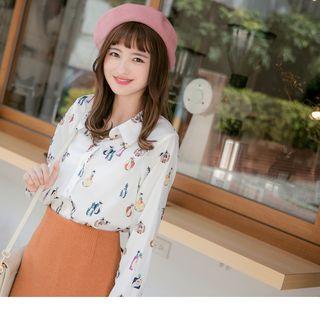 Perfume Print Shirt