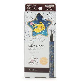 Its Demo - Pokemon Eye Liner (dark Brown) One Size