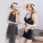 3 Of Set : Top + Swim Bottom + Swim Cover
