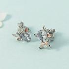 Deer Mismatch Ear Stud