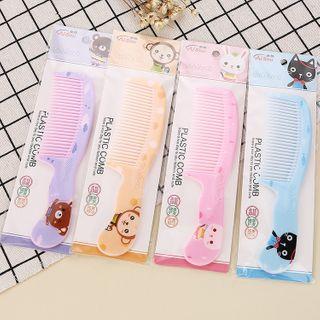 Cartoon Print Hair Comb As Shown In Figure - One Size
