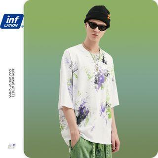 Splash-ink Loose T-shirt