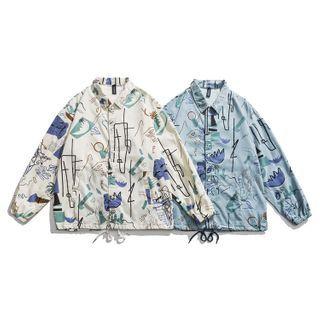 Graphic Print Jacket